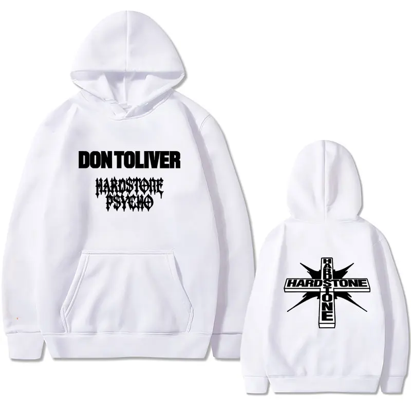 Hot Sale New Rapper Don Toliver Hardstone Psycho Hoodie Men Women Hip Hop Rock Oversized Hooded Tracksuit Unisex Fleece Hoodies