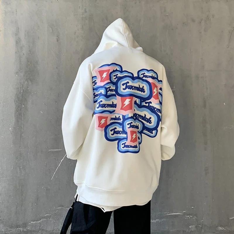 

Худи Hybskr мужское с графическим принтом, уличная одежда в стиле Харадзюку, свитшоты в стиле хип-хоп, модные пуловеры в стиле High Street, унисекс