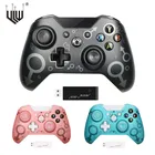 Беспроводной контроллер 2,4G для Xbox One S One X, ПК, PS3, геймпад, джойстик, двойная вибрация, 10 часов работы, без драйвера