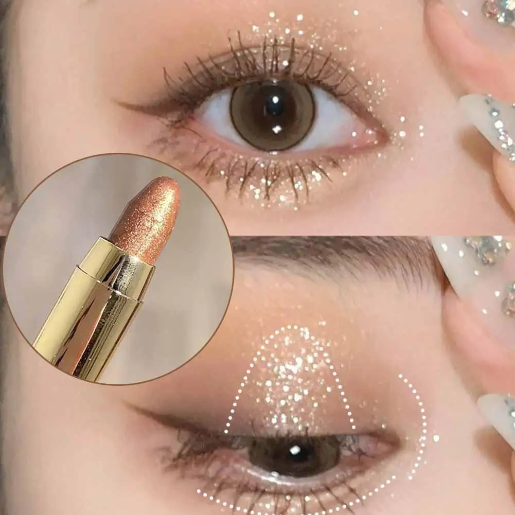 

Lazy Eyeshadow Pen One Molding Earth Color Lying Silkworm Does Not Eyeshadow Fly Double Stick Does Not Powder Head Fade M5P1