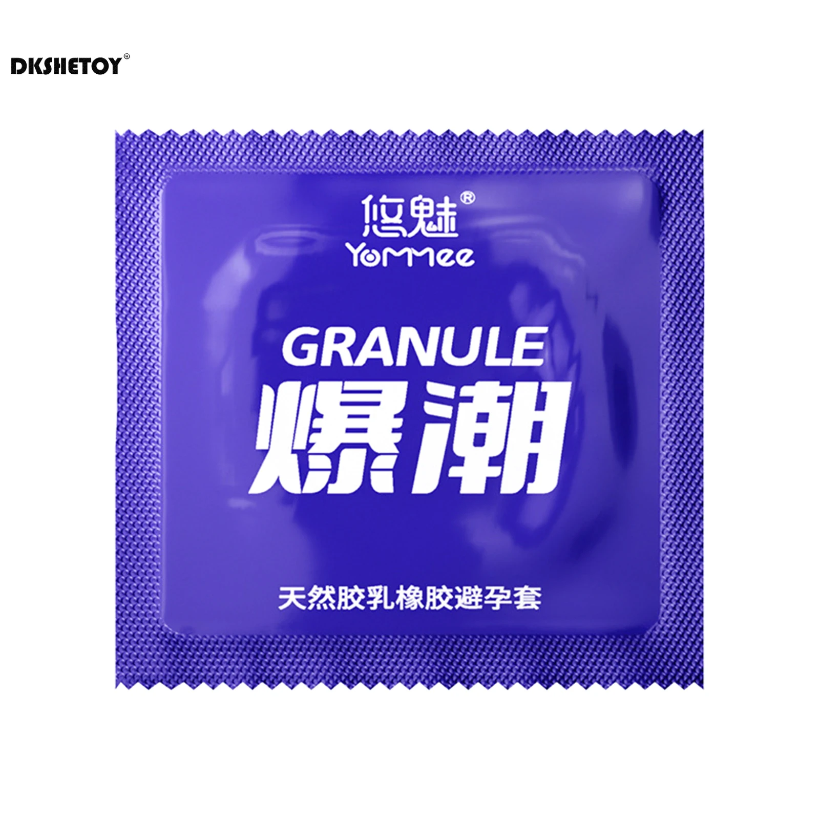 FAMA Мужской презерватив с задержкой эякуляции в горошек 3D гранулы шипами глубокая