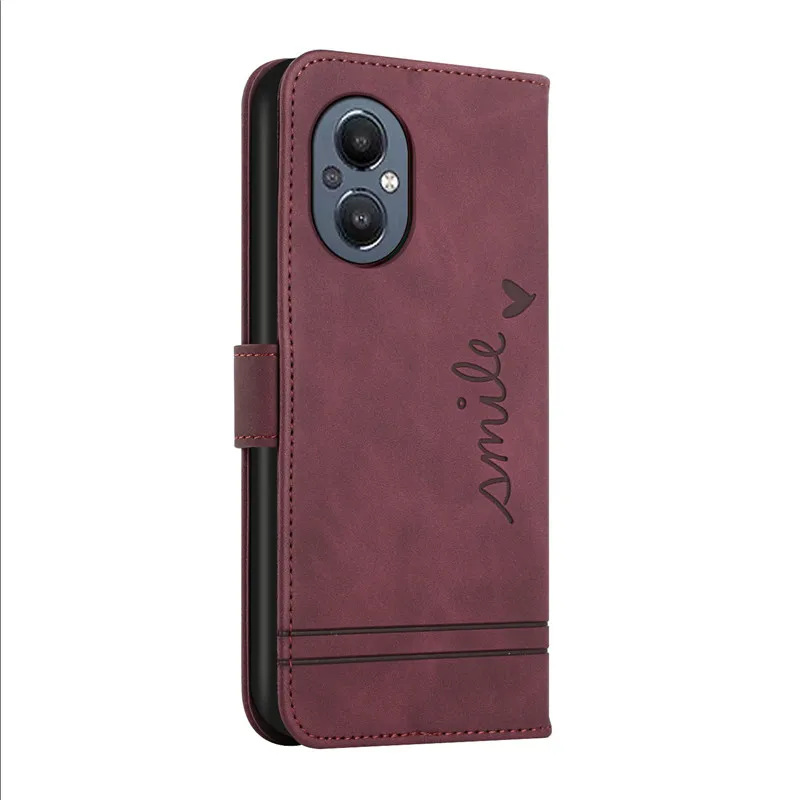 For Oneplus Nord 20 5G Case Leather Etui on For One Plus Nord20 10 200 2 CE 5G 100 4G Cases Wallet Flip Cover Phone Bags