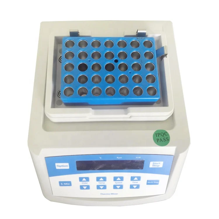 

KETHINK KT-TS100 Portable Dry Bath Thermo-Shaker with Heating Block for PCR Laboratory 35*2.0ml Centrifuge Tube