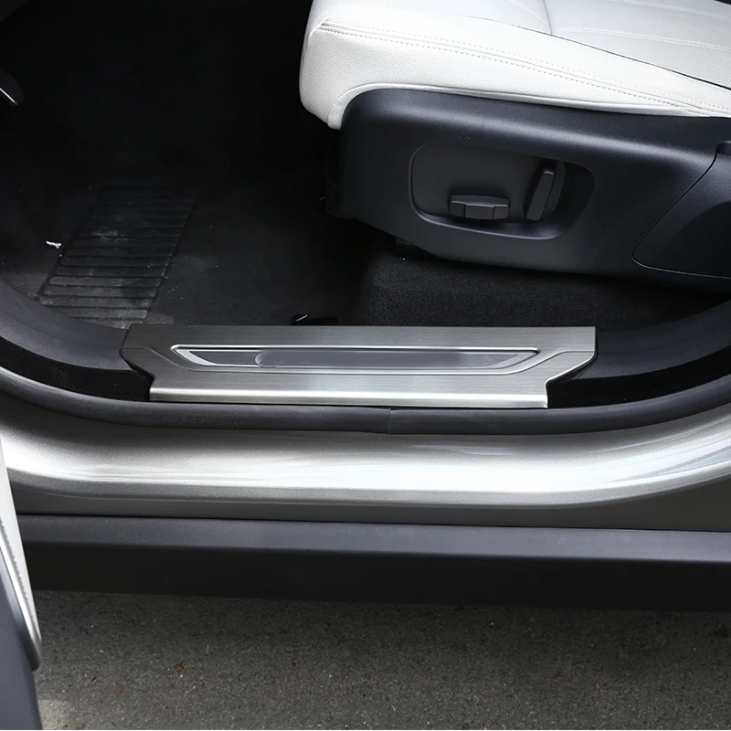 

For Range Rover Velar 2017 Car-Styling 304 Stainless Interior Door Sill Scuff Threshold Plate Trim Car Accessories 4pcs