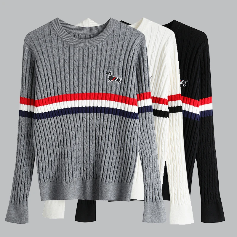 

Knitted Korean 2023 Fall Clothes New Sweater High Quality Clothing Womens Pullover Long Sleeve Girl Fashion Y2k Knit Winter Tops