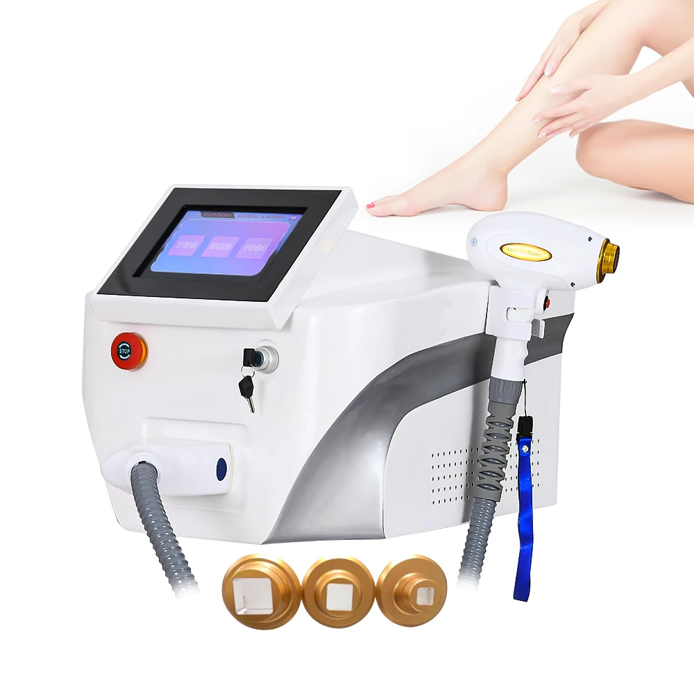 

Portatil 3 Wavelength spa 808 depiladora diode professional 2023