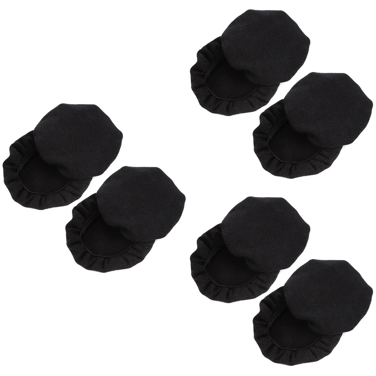

12 Pcs Cotton Sanitary Headphone Ear Covers Headphones Cushions (Large)