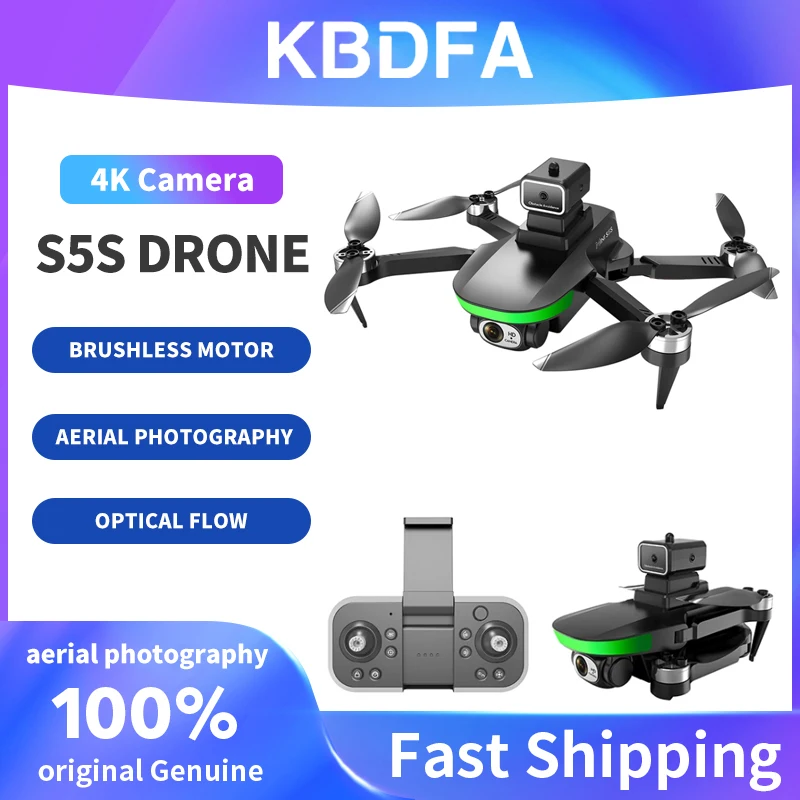 

Квадрокоптер KBDFA S5S Rc с двойной Hd-камерой 4K и поддержкой Wi-Fi,quadrocopter with a camera,мини квадрокоптер с камерой,мотор для квадрокоптера,вертолет на пульте,игрушки для детей,дрон профессиональный