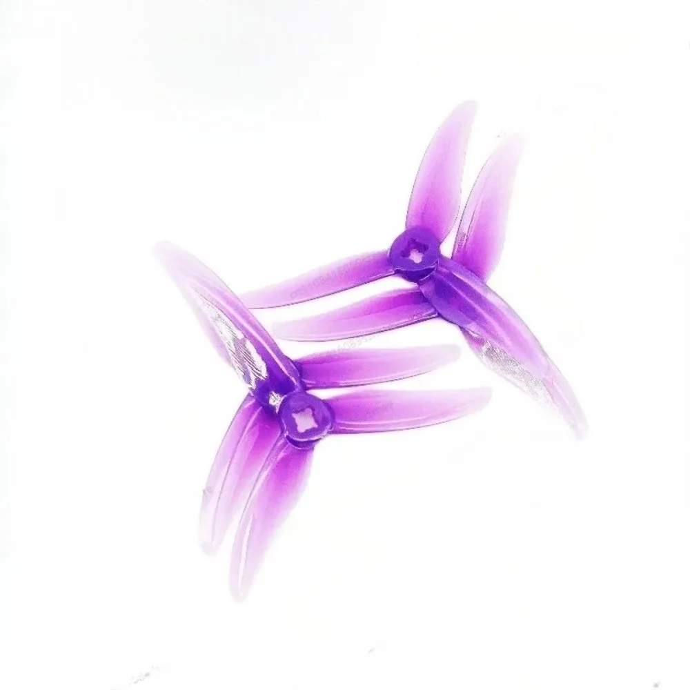 Фото Пропеллер Gemfan Hurricane 3520 3.5X2X3 с 3 лопастями/трехлопастной пропеллер 2204 CW CCW для гоночного дрона FPV Toothpick 3'' №4