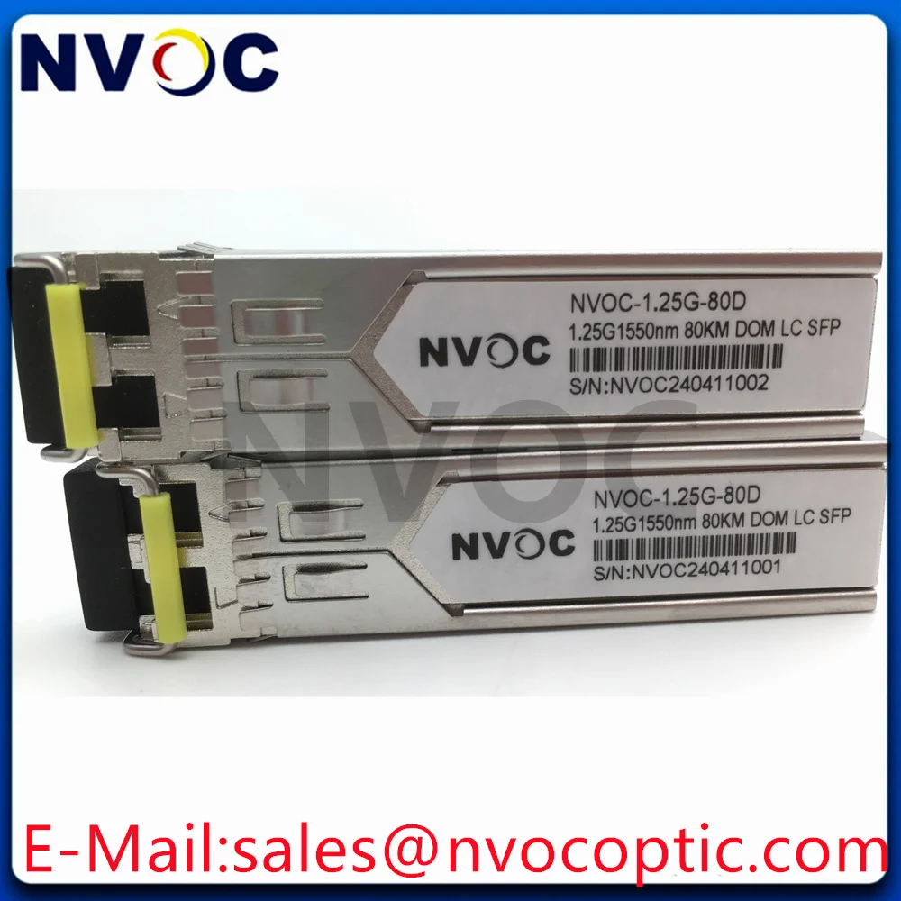 Фото 2 шт. 1.25G SFP 1000Base-ZX 1550 нм SMF, 80 км, оптический модуль-трансивер с дуплексным разъемом LC, одномодовый, для Cisco GLC-ZX-SMD №5
