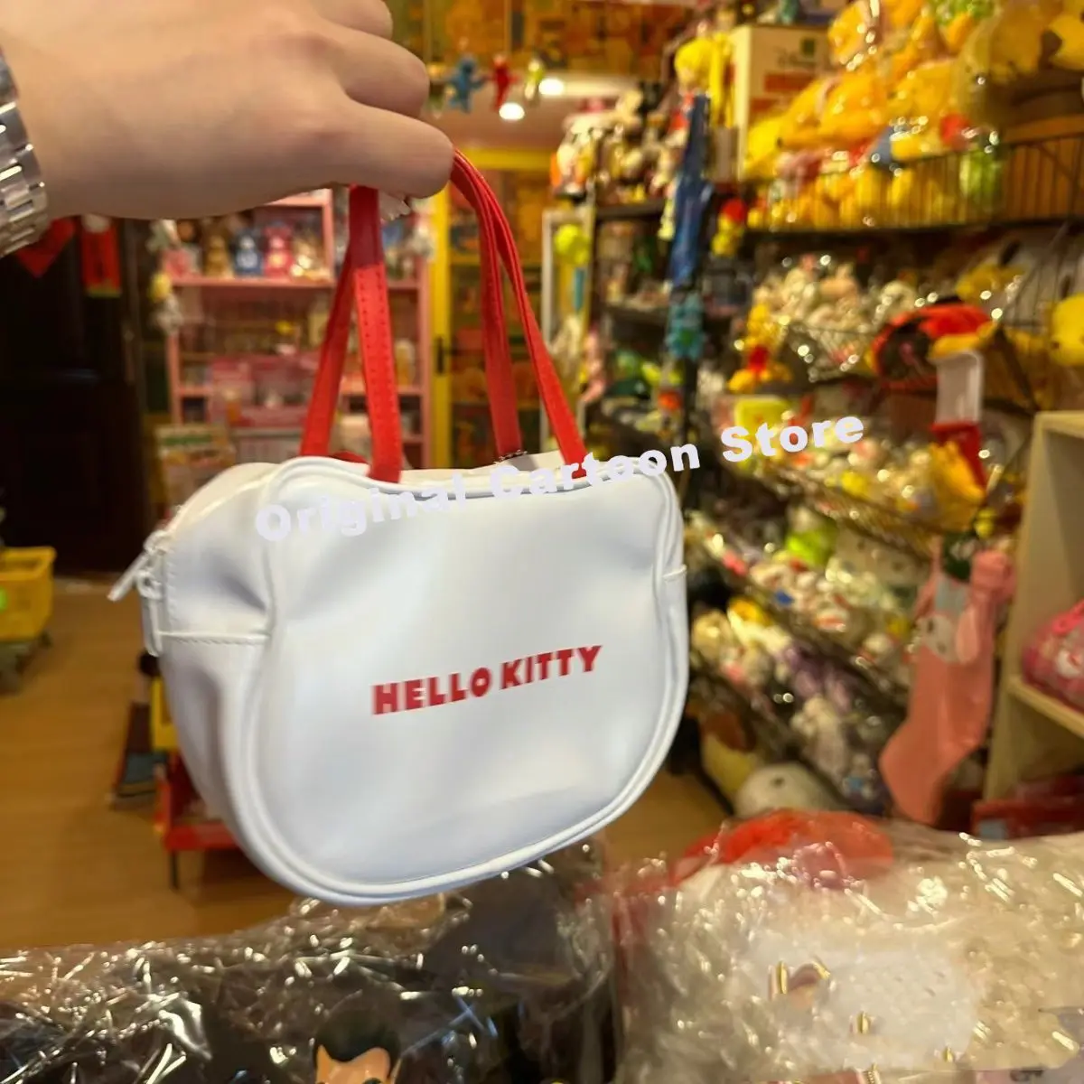 Мини-сумка Hello Kitty Sanrio Kuromi подарки для девочек милая сумка отдыха на одно плечо с