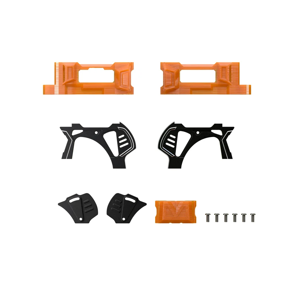 Orange DJI O4 Air Unit Pro Upgrade Kit for GEPRC MARK5 D