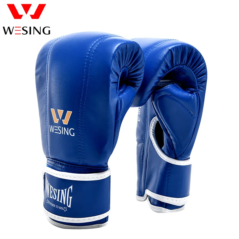 Wesing кожаная перчатка боксерские перчатки для ММА Муай Тай киккинг
