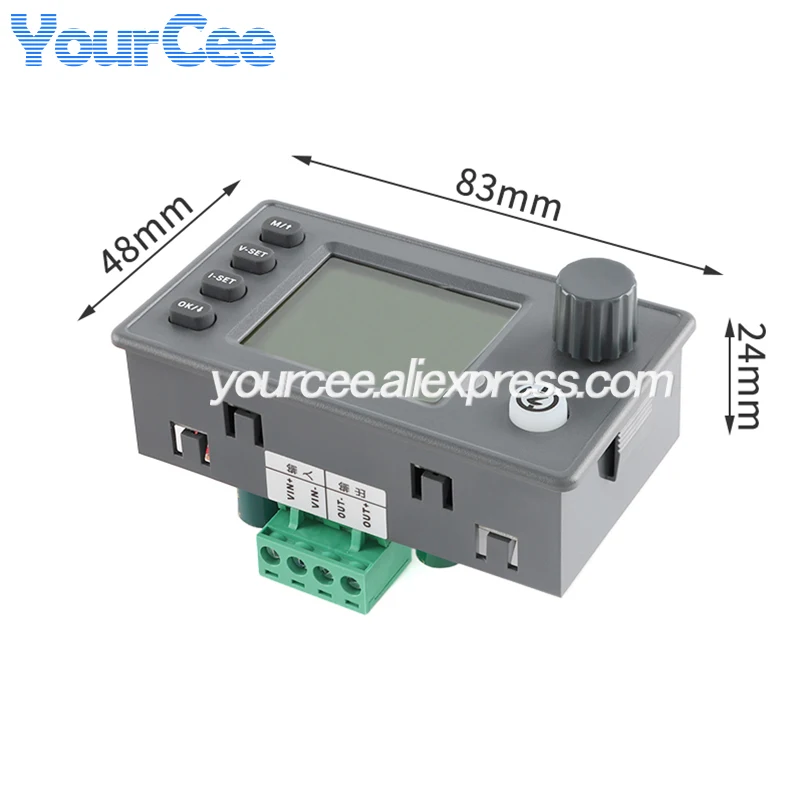 Фото SK90 SK40 Buck Boost CNC DC Регулируемый стабилизированный лабораторный источник питания 6-36 В 40 Вт/90 Вт CC CV зарядный модуль №3