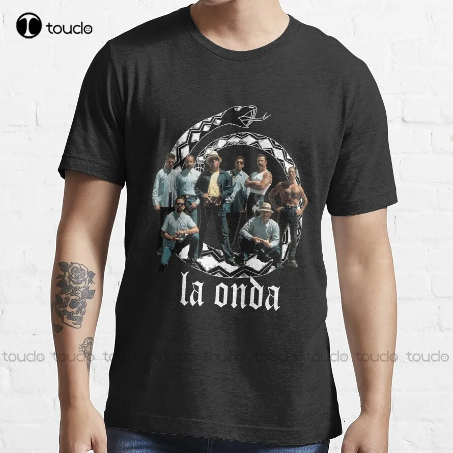 

Футболка La Onda с изображением крови из фильма «масса чикано», персонализированная футболка для подростков, унисекс, цифровая печать, женская...