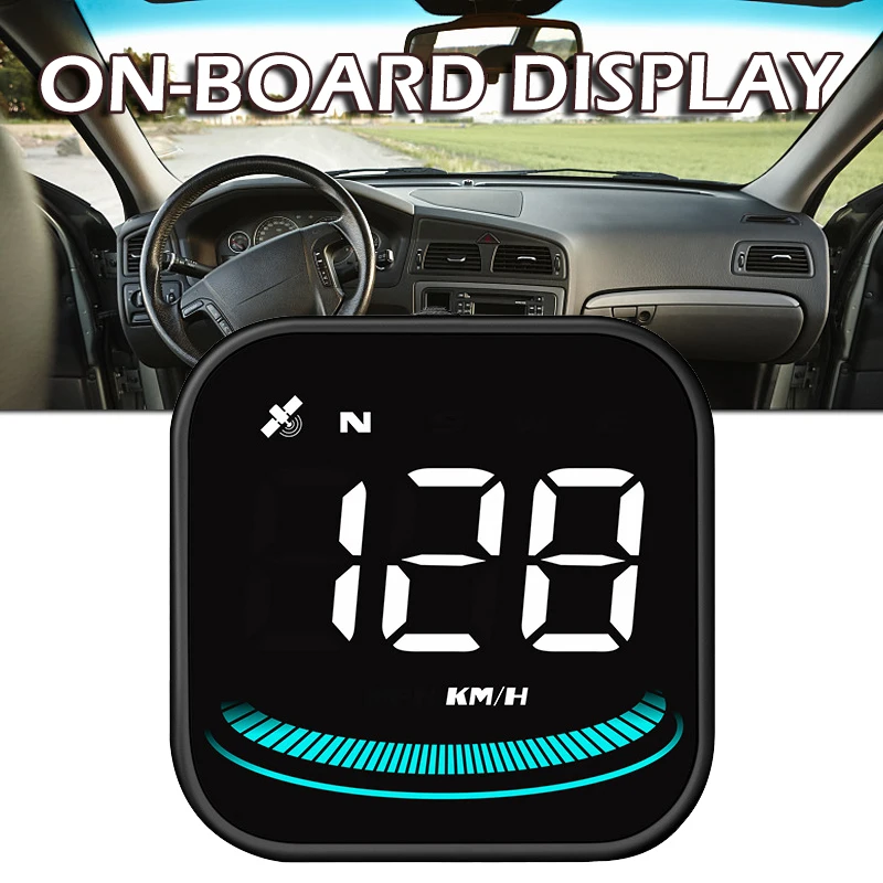 

Universal GPS Singal Automobile Head Up Display Multifunctional Vehicle Speedometer Displays Accessories