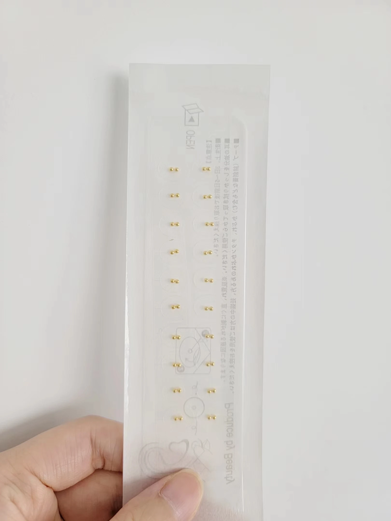 

24K позолоченный посеребренный потеря веса красота здоровье Акупунктура аурикулярный пластырь семена ушей Ушная терапия