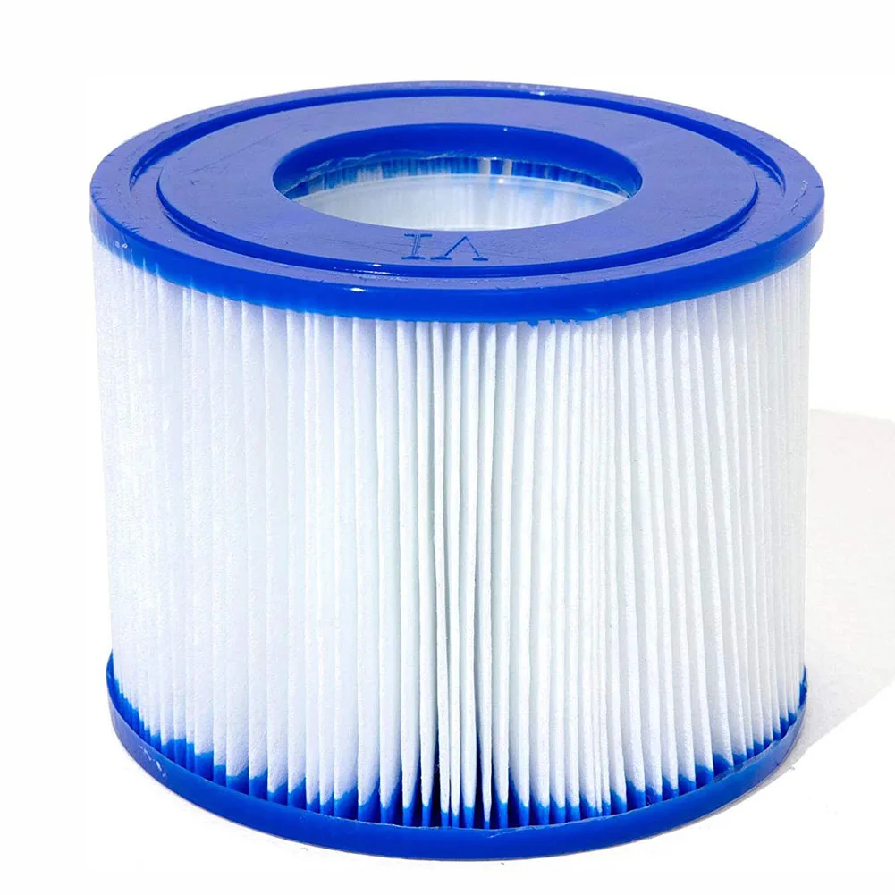 

Brand New Pool Filter Cartridge Filters 10*8*5cm 6Pcs Accessories For Hot Tub Spas Swimming Pool For Lay Z Lazy