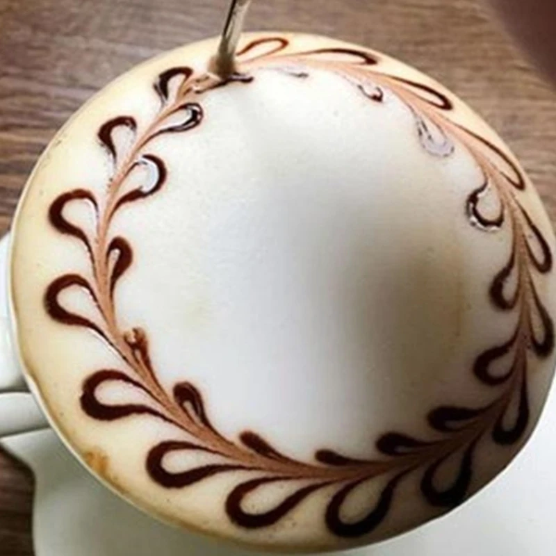 Аксессуары для выпечки игла кофе инструменты украшения портативная ручка латте