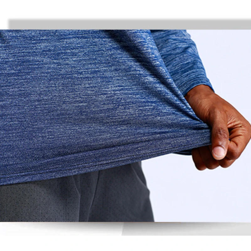 LU T-shirts Man Gym Quick-drying T-shirt Long Sleeve Basketball Print Compression Shirt Tops Workout Bodybuilding Sportswear