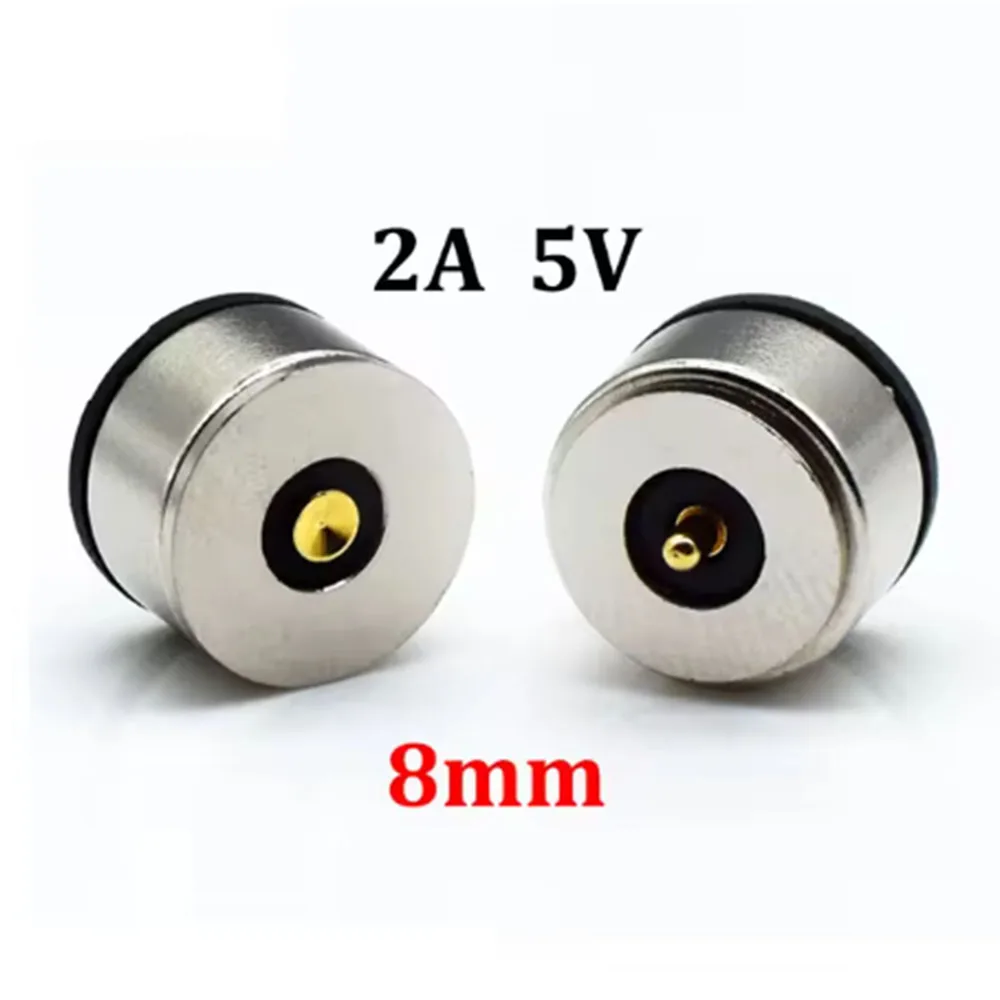 

1 пара магнитных разъемов Pogo в форме цепи 2/3/4/5/6Pin «папа-мама» зонд 5 В 12 В 2A 10A разъем для зарядки постоянного тока