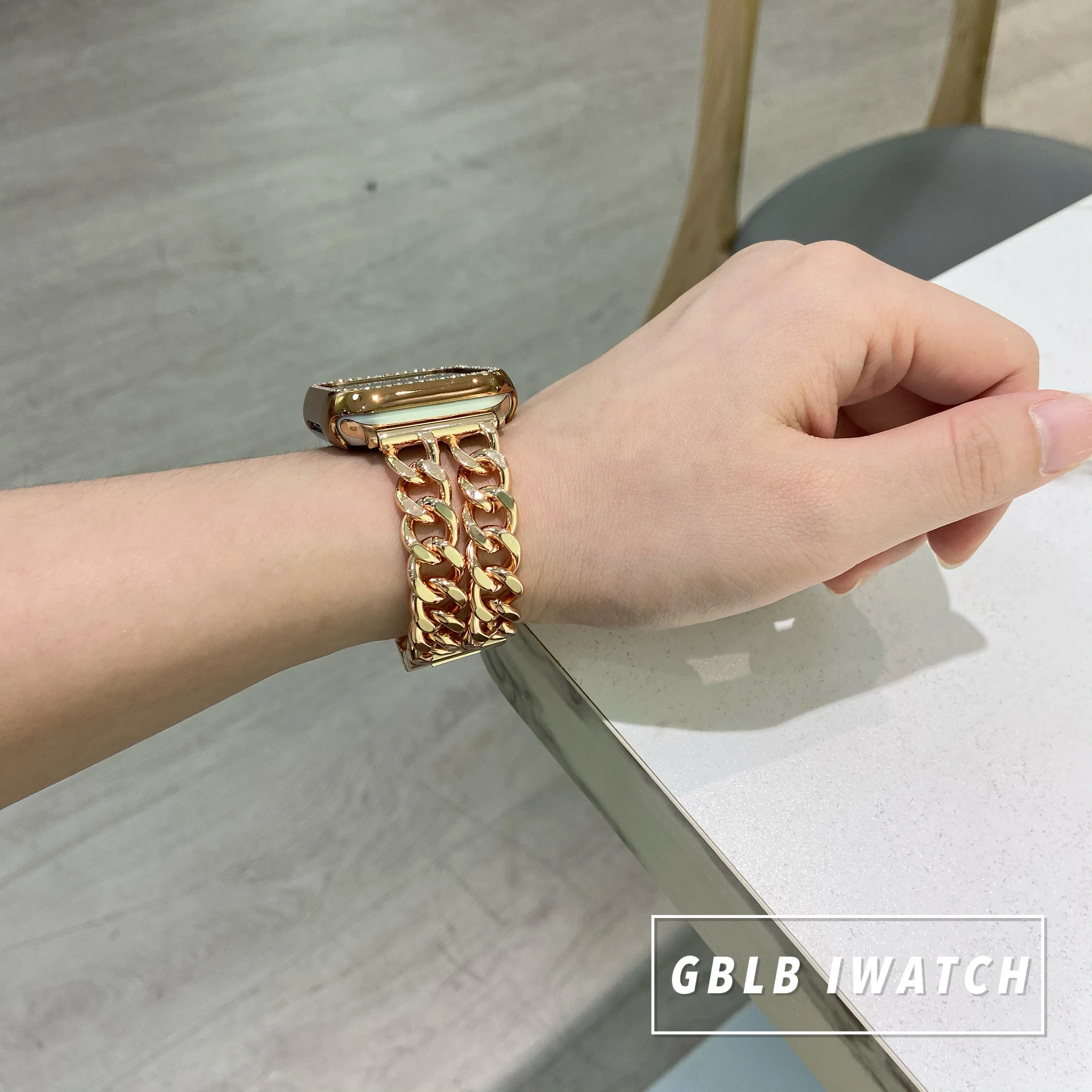 

Браслет из нержавеющей стали для Apple Watch 7 41 45 мм 6 5 4 3