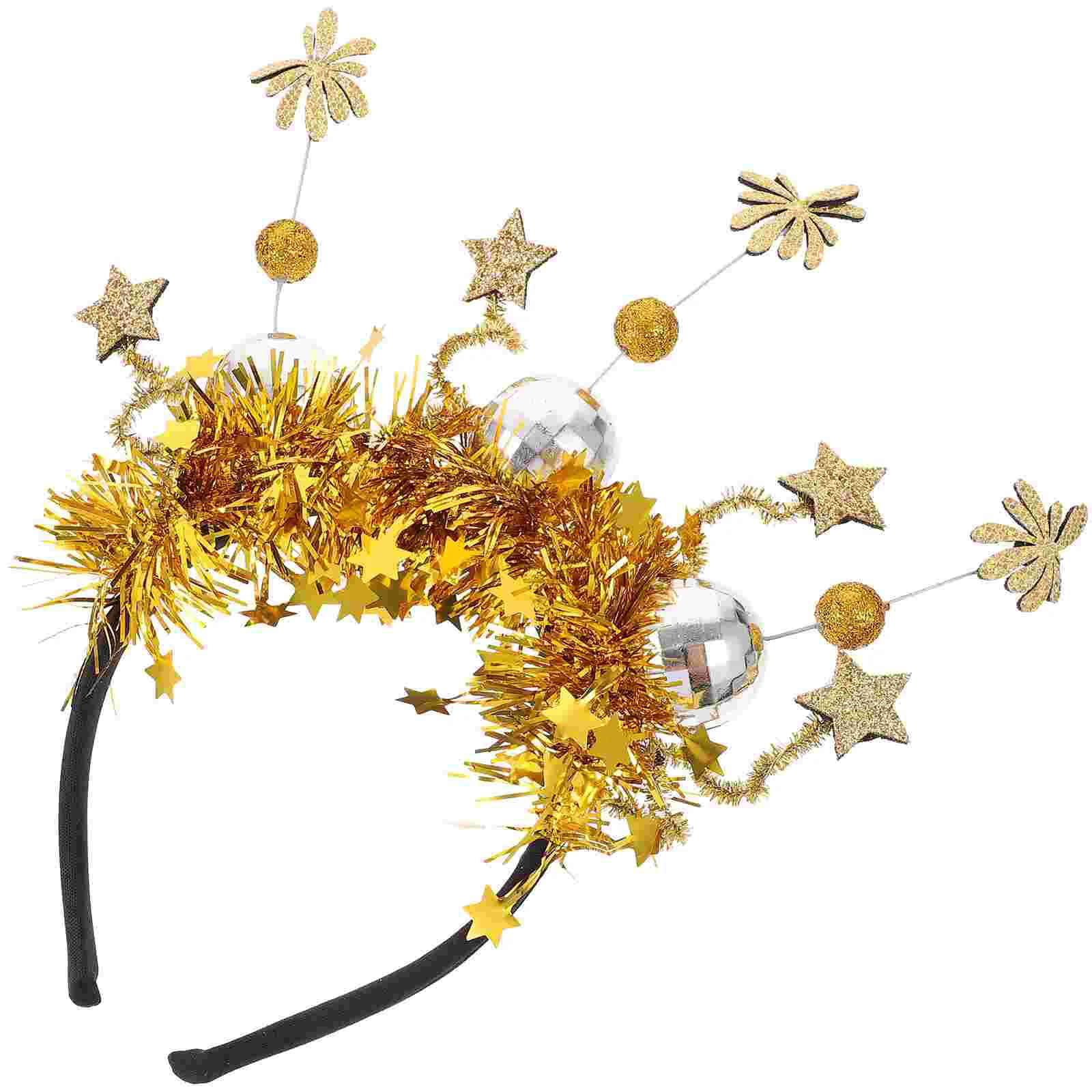 

Headband Valentine' Day Hairpin Bopper Star Adult Fireworks Headbands Women Cloth Birthday Disco Ball Women's