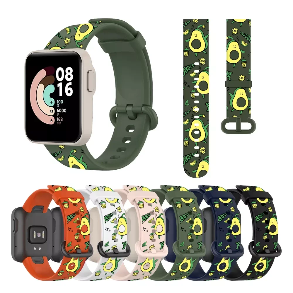 

Cartoon Strap For Xiaomi Mi Watch Lite Wristband Replacement Colorful TPU Silicone Strap For Xiaomi Xiomi RedMi Watch Lite Strap