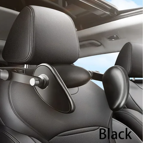 Автомобильная подушка для сна, подголовник, заднее сиденье, Ipad, держатель для телефона, хлопковая голова с эффектом памяти, телескопическая поддержка на шейном позвоночнике, автомобильные аксессуары