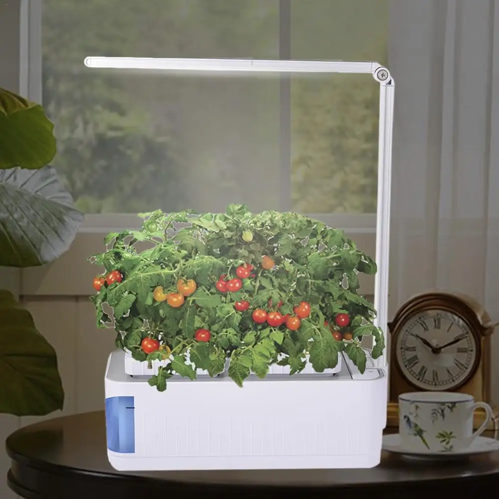 

Гидропонный набор для комнатных трав и сада, умная Многофункциональная СВЕТОДИОДНАЯ лампа для выращивания цветов, овощей, планшетов