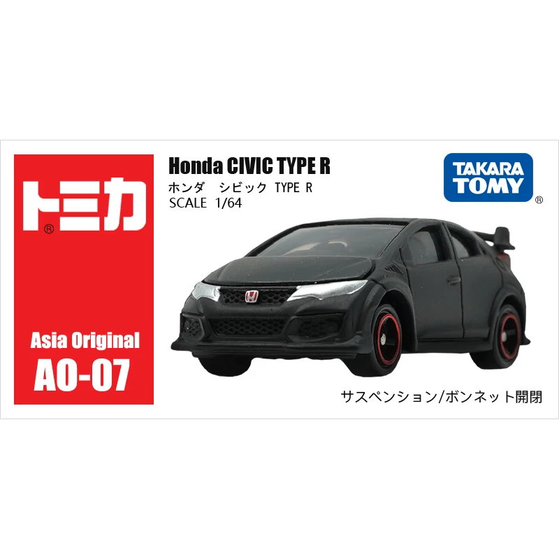 

Takara Tomy Tomica Honda Civic Тип R Азия оригинальная Коллекционная модель автомобиля коллекционная игрушка подарок для мальчиков и девочек для детей