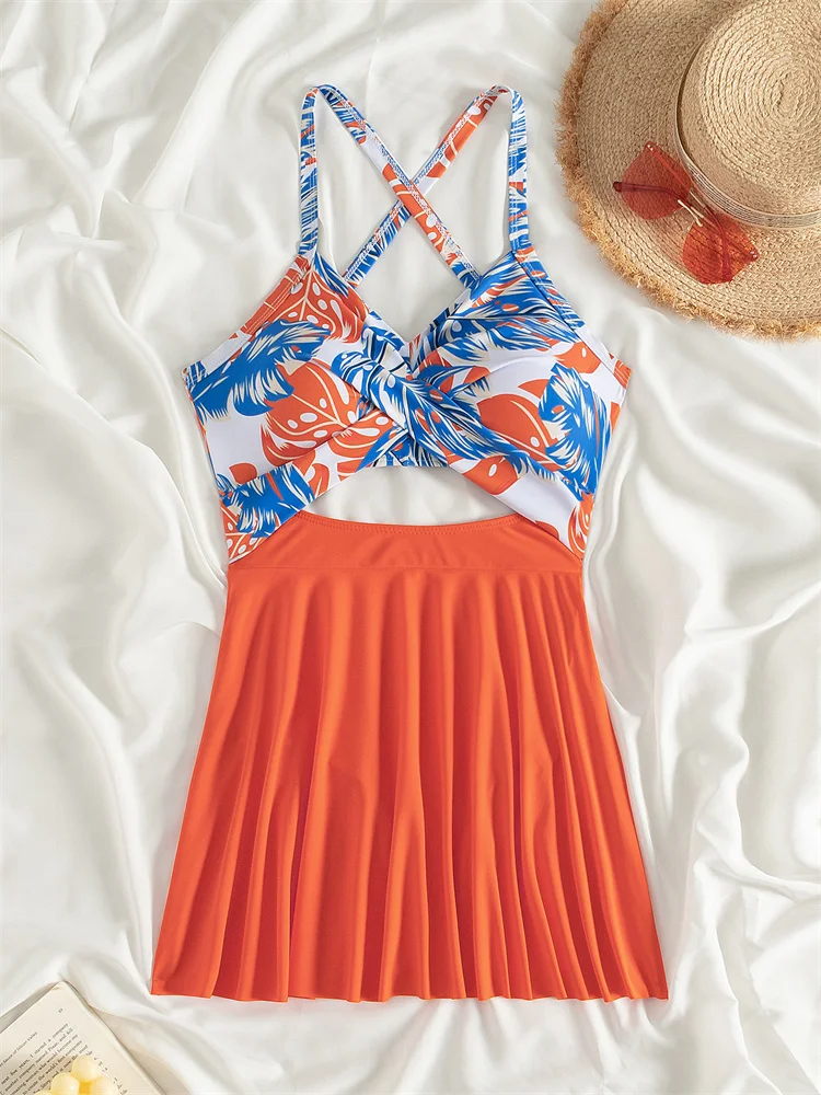 Цельный женский купальник новинка 2024 с V-образным вырезом сексуальное длинное