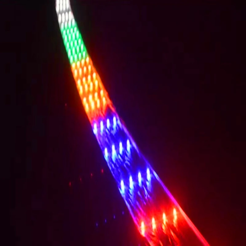 Бесплатная доставка большой 15-метровый светодиодный змейный хвост змей