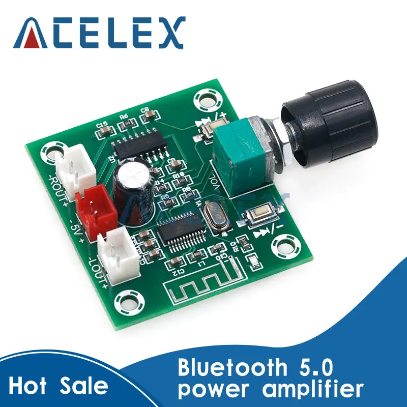 XH-A158 ultra clear Bluetooth 5 0 Плата усилителя мощности pam8403 маленькая мощность DIY