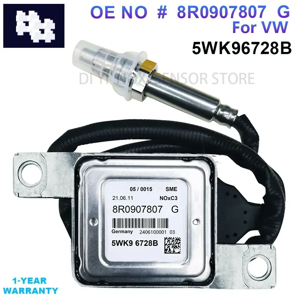 8R 0907807 G 5WK96728B 5WK9 6728B 8R0 907 807 Датчик оксида азота Nox для Audi Q5 A8