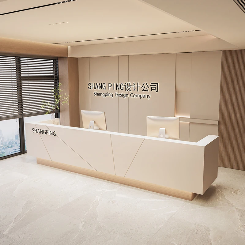 Легенда Простая стойка Стол для приема Fisktion Рабочий стол Офисная мебель