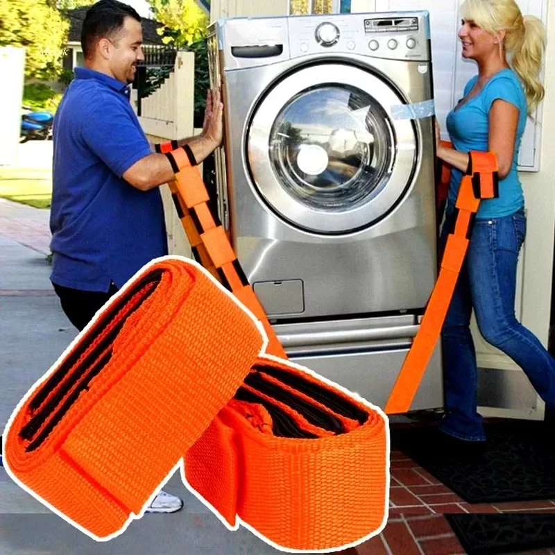 

Forklift Lifting and Moving Straps Furniture Transport Belt In Shoulder Straps Team Straps Mover For Home Move Tools