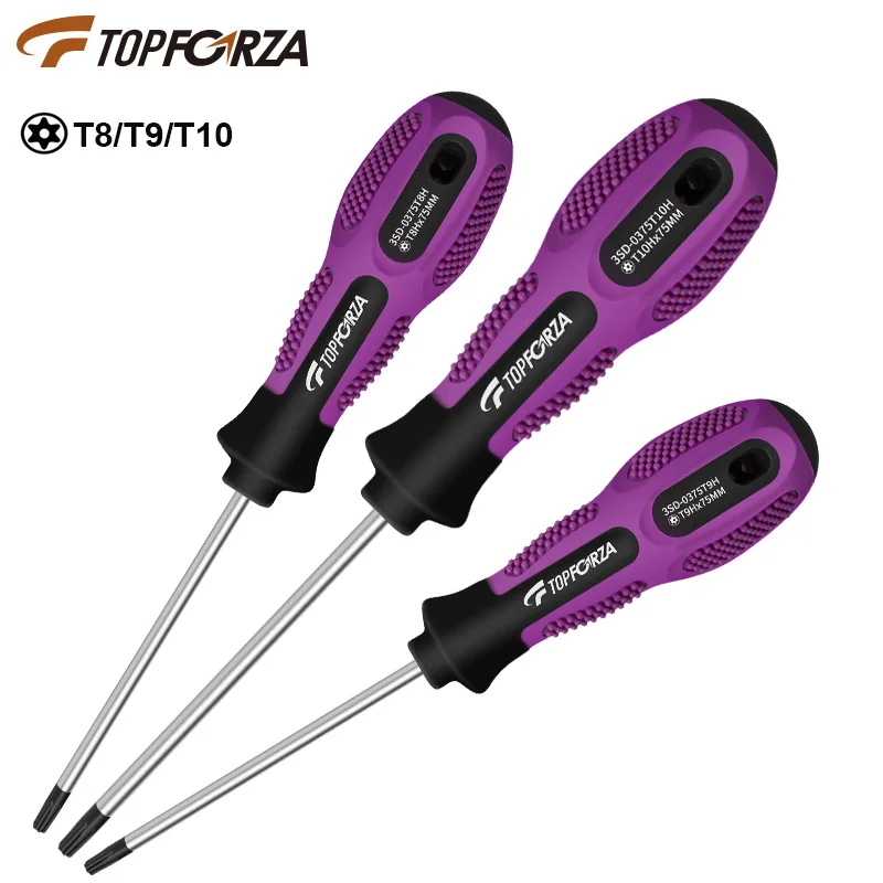 

3pcs Torx Screwdriver T8 T9 T10 Star Type Screw Drivers Precsion Screwdriver set with Hole for For Xbox PS3 Phone Repair Tools