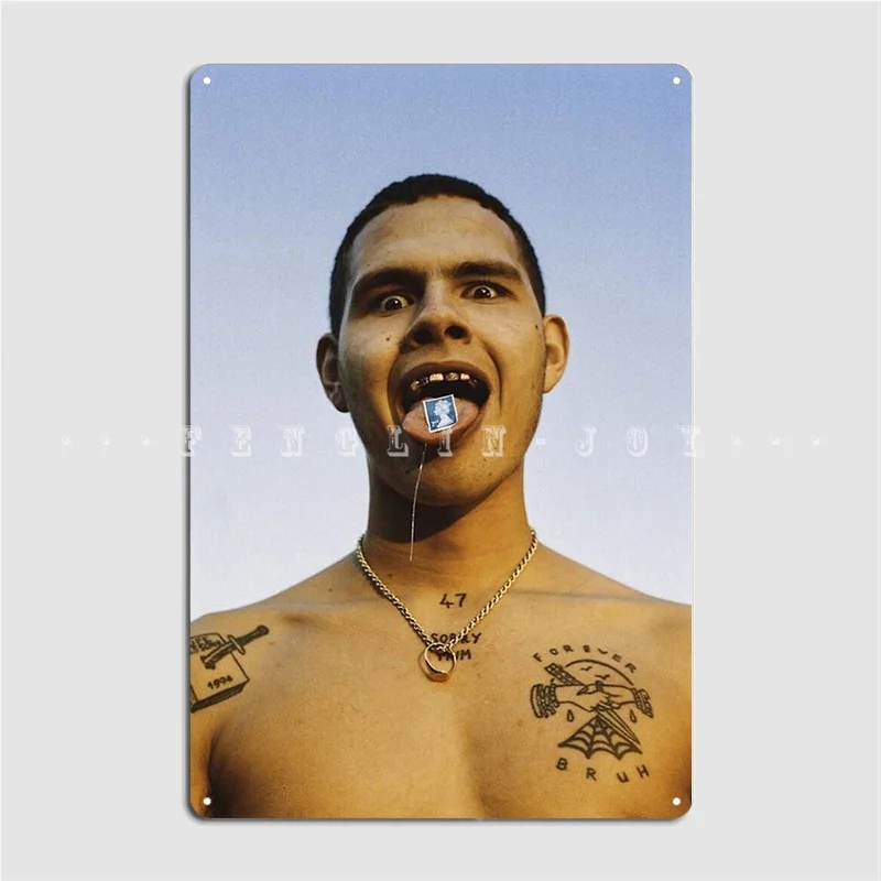 Металлическая вывеска для паба, гостиной в стиле флобутай