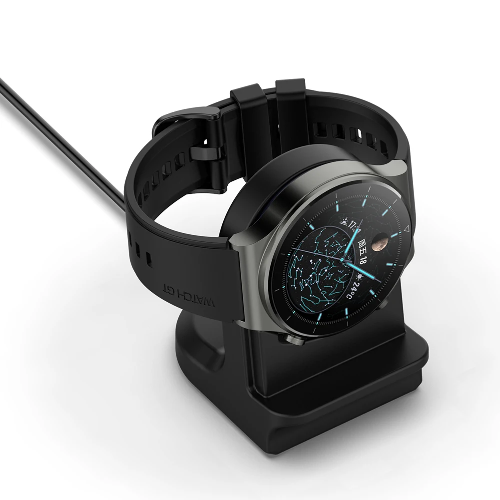 Силиконовая док-станция для зарядки Huawei Watch GT 3/GT Runner кронштейн зарядного