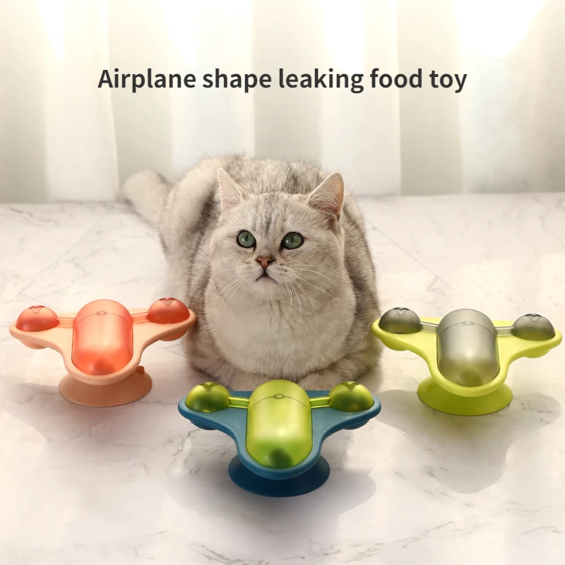 

New Rotary Airplane Cat Toy Dizzy Small Airplane Missing Cat Toy Cat Treat Toy Cat Toys Interactive Pet Supplies Pets Toys Cats