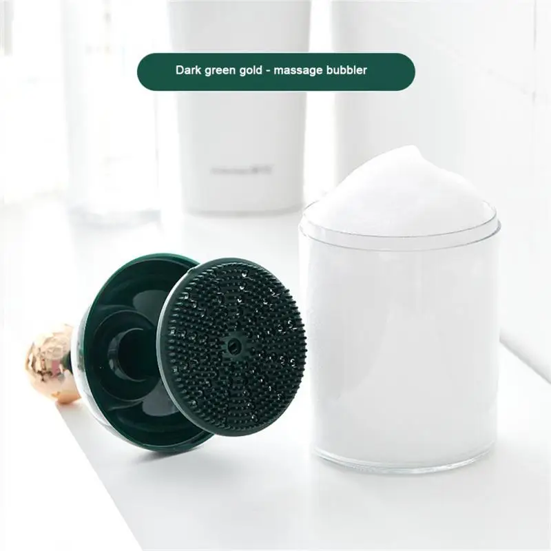 

Pressed Bubble Foamer For Foaming Clean Tools Bottle Shampoo Body Wash Bubbler Cup Manual Foaming Bottle Facial Cleanser Frother