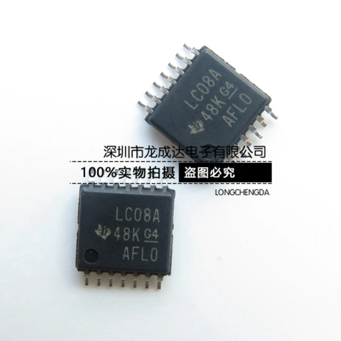 

30pcs original new SN74LVC08APWR LC08A TSSOP14 AND gate logic chip logic chip