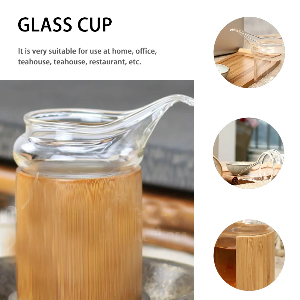 Стеклянная чашка для чая кувшин ситечко чашки прозрачная кружка банка