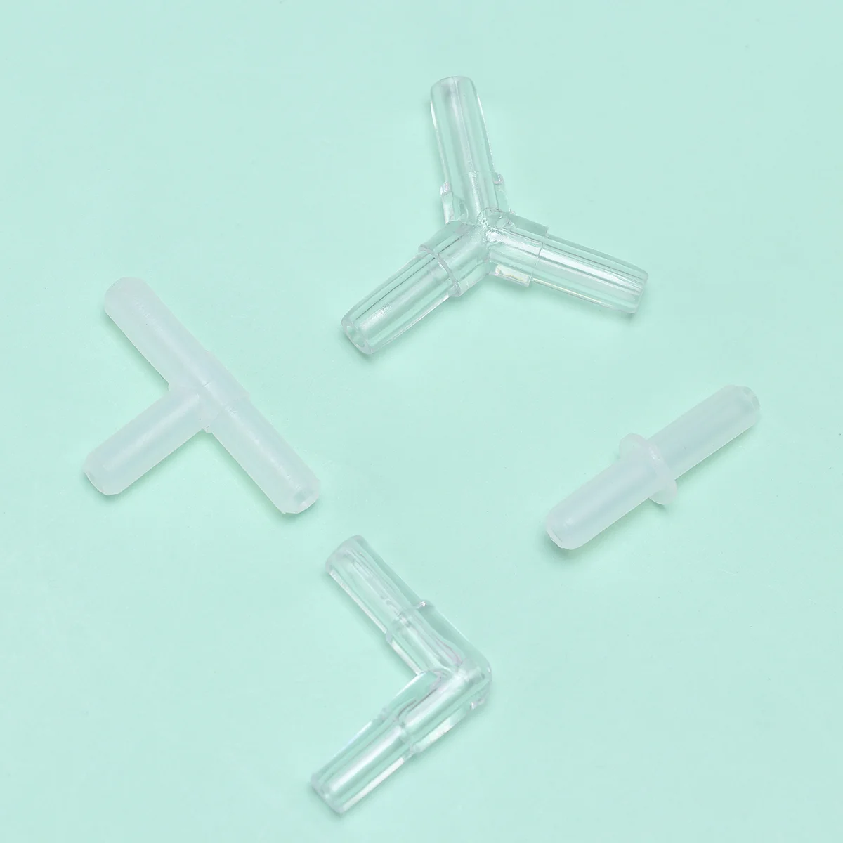 

Aquarium Air Accessories Tubepumptank Splitter Fish Connectortubing Pipe Airline Fitting Co2 Check Connectors Black Hose