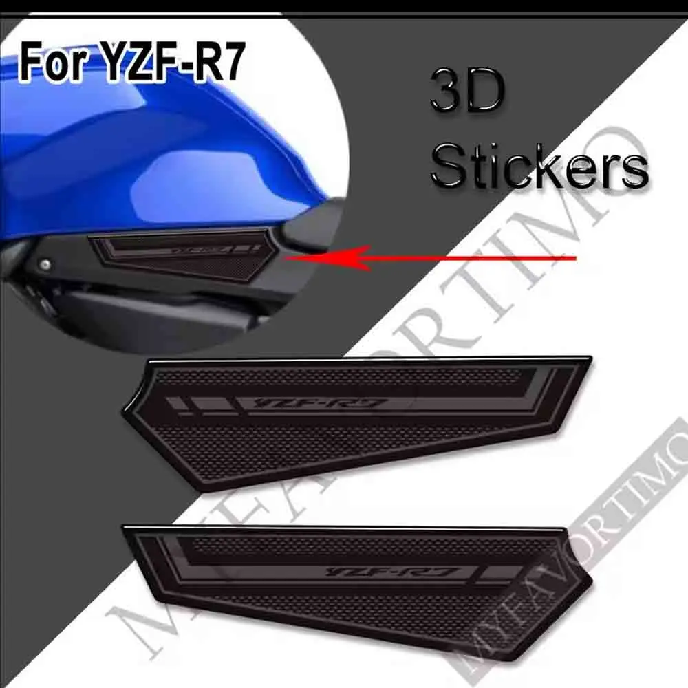 Для YAMAHA YZF-R7 YZF R7 YZFR7 HP мотоциклетная накладка на топливный бак наколенники