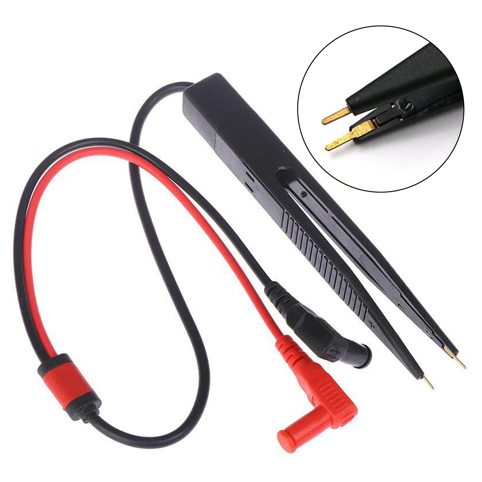 

Capacitance Meter Test Pen Precision Patch Meter Pen Tweezers Patch Inductance Test Clip Capacitance Test Pen Patch Test Pen