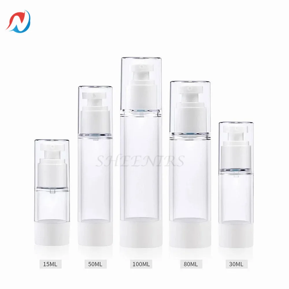 

Вакуумная бутылка для лосьона для лица, 15 мл, 30 мл, 50 мл, 80 мл, 100 мл