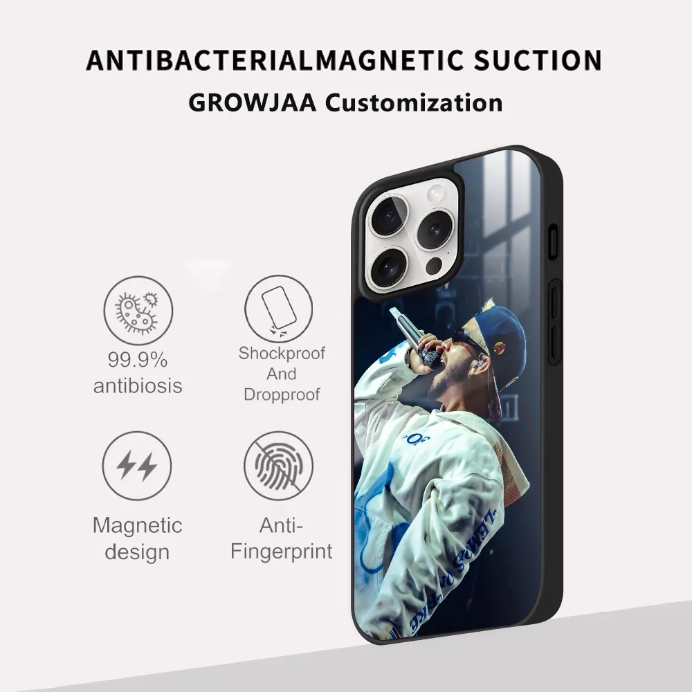 Чехол для телефона M-Mora E-Estrella Singer IPhone 16 15 14 13 12 11 Pro Max Plus Mini Magsafe Mirror беспроводной