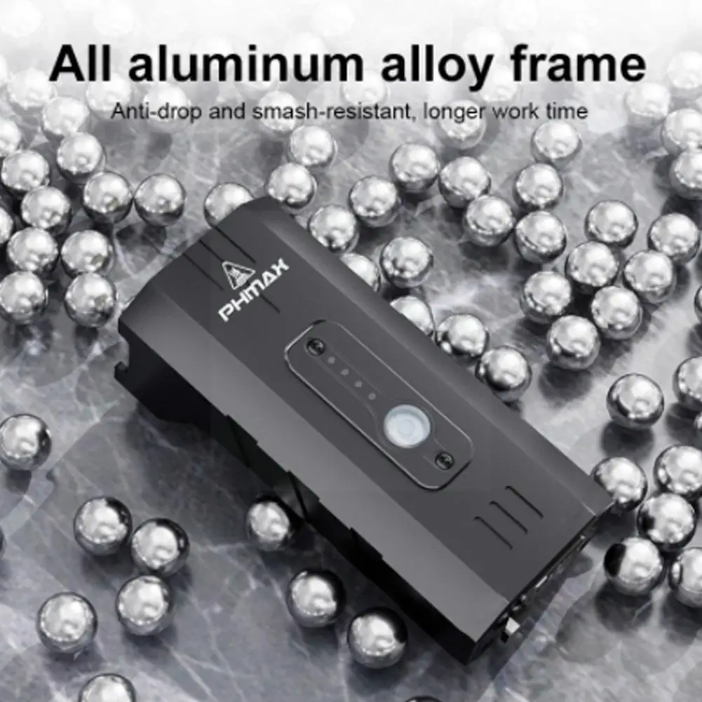 

Bicycle Flashlight 1500mah 500 Lumens Led Mtb Bike Rechargeable Lamp Front Rainproof Light Bicycle Usb Headlighta Bicycle S Q4h8